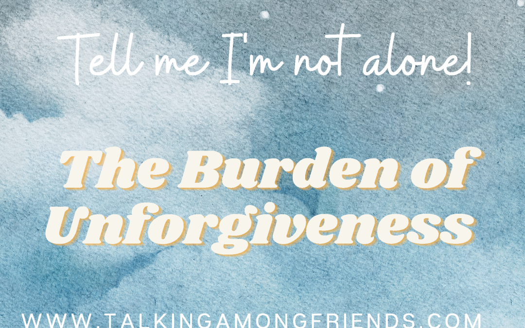 The Pain of Unforgiveness